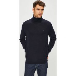 Lacoste - Sweter. Niebieskie swetry męskie Lacoste, s, bez wzorów, z wełny, z golfem, bez kaptura. W wyprzedaży za 359,90 zł.