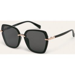 Answear - Okulary. Czarne okulary przeciwsłoneczne damskie ANSWEAR. Za 59,90 zł.