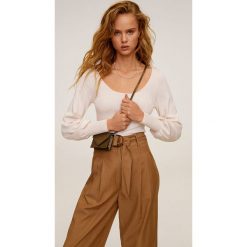 Mango - Sweter Kalcuta. Różowe swetry damskie Mango, s, bez wzorów, z wiskozy, bez rękawów, bez kaptura. Za 89,90 zł.