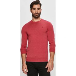Polo Ralph Lauren - Sweter. Różowe swetry męskie Polo Ralph Lauren, s, bez wzorów, z wełny, z okrągłym kołnierzem, bez kaptura. Za 639,90 zł.