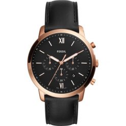 Zegarek FOSSIL - Neutra Chrono FS5381 Black/Rose Gold. Czarne zegarki damskie marki Fossil. Za 589,00 zł.