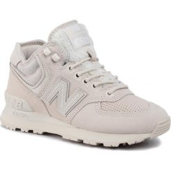Sneakersy NEW BALANCE - WH574BE Beżowy. Brązowe półbuty damskie New Balance, ze skóry. Za 499,00 zł.