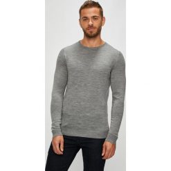 Selected - Sweter. Niebieskie swetry męskie Selected, xl, bez wzorów, z wełny, z okrągłym kołnierzem, bez kaptura. W wyprzedaży za 129,90 zł.