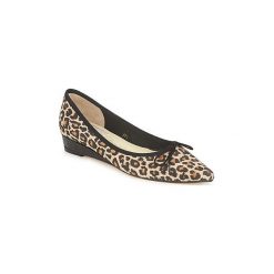 Baleriny French Sole PENELOPE. Pomarańczowe baleriny damskie marki French Sole. Za 611,40 zł.