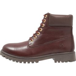 Buty zimowe męskie: Lumberjack RIVER Botki sznurowane dark brown