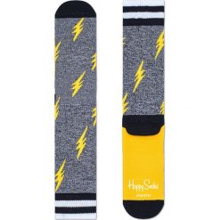 Happy Socks - Skarpety Flash Athletic. Zielone skarpetki męskie marki Happy Socks, z elastanu. Za 47,90 zł.