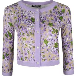 Twinset Sweter. Swetry damskie Twin Set, z nadrukiem, z dzianiny, bez rękawów, bez kaptura. Za 329,00 zł.