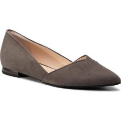 Półbuty HÖGL - 8-100012 Dark Grey 6600. Szare półbuty damskie HÖGL, bez wzorów, ze skóry, bez obcasa, na płaskiej podeszwie, bez zapięcia. W wyprzedaży za 389,00 zł.