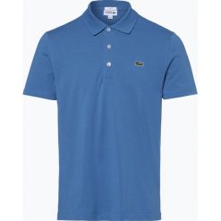 Lacoste - Męska koszulka polo, niebieski. Niebieskie koszulki polo męskie marki Lacoste, s, ze skóry. Za 249,95 zł.