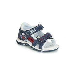 Sandały Dziecko Chicco CROW. Niebieskie sandały chłopięce marki Chicco, bez zapięcia. Za 229,00 zł.