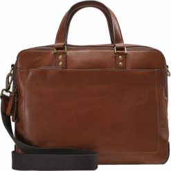 Aktówki męskie: Fossil DEFENDER DOUBLE ZICOGNAC Aktówka cognac