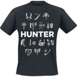 T-shirty męskie z nadrukiem: Monster Hunter World – Choose Your Weapons T-Shirt czarny