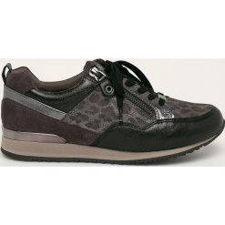 Caprice - Buty. Szare buty sportowe damskie Caprice, bez wzorów, ze skóry, sportowe. W wyprzedaży za 229,90 zł.