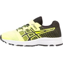 ASICS PATRIOT 9 Obuwie do biegania treningowe safety yellow/black/white. Białe buty sportowe chłopięce marki Asics, z materiału, do biegania. Za 199,00 zł.