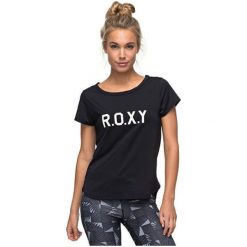 Roxy Damska Koszulka Sportowa Sh W Tee Anthracite erjkt03297-kvj0 (Rozmiar Xs). Czarne topy sportowe damskie marki Roxy, xs, z napisami. W wyprzedaży za 83,00 zł.