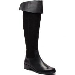 Kozaki CAPRICE - 9-25538-21 Black Comb 019. Czarne kozaki damskie Caprice, ze skóry, bez obcasa, bez zapięcia. W wyprzedaży za 359,00 zł.