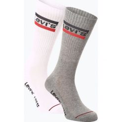 Levi's - Skarpety męskie pakowane po 2 szt., czarny. Czarne skarpetki męskie Levi's®, bez wzorów. Za 49,95 zł.