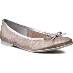 Baleriny FILIPE - 6288 Beige/Prata 6825/704. Brązowe baleriny damskie marki Filipe, ze skóry, klasyczne, na płaskiej podeszwie. W wyprzedaży za 169,00 zł.