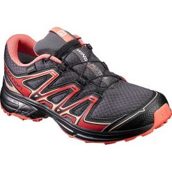 Buty sportowe damskie: Buty "WINGS FLYTE 2 GTX®" w kolorze czarno-czerwonym do biegania