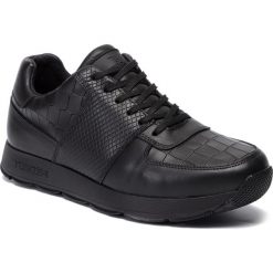 Sneakersy TOGOSHI - TG-15-03-000128 101. Czarne sneakersy męskie Togoshi, na co dzień, bez wzorów, ze skóry, bez zapięcia. Za 439,00 zł.