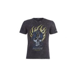 T-shirty z krótkim rękawem Replay GRAMOO. Czarne t-shirty męskie marki Replay, s, bez wzorów, bez kołnierzyka, krótkie. Za 219,00 zł.