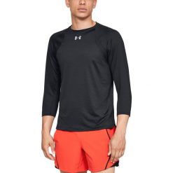 Under Armour HexDelta Koszulka Czarny. Czarne podkoszulki męskie Under Armour, xl, bez wzorów, z elastanu, bez kołnierzyka, z długim rękawem, długie. Za 292,95 zł.