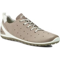 Półbuty ECCO - Biom Lite 80200358664 Moon Rock/Shadow White. Szare półbuty damskie ecco, na imprezę, bez wzorów, ze skóry, rockowe, bez obcasa, na płaskiej podeszwie, bez zapięcia. W wyprzedaży za 259,00 zł.