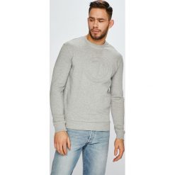 Trussardi Jeans - Bluza. Szare bluzy męskie Trussardi Jeans, xxl, bez wzorów, z bawełny, z okrągłym kołnierzem, bez rękawów, bez kaptura. W wyprzedaży za 239,90 zł.