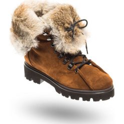 TRAPERY BALDININI. Pomarańczowe buty trekkingowe damskie Baldinini. Za 896,70 zł.