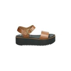 Sandały Coolway DUBY. Pomarańczowe sandały damskie Coolway, bez wzorów, bez obcasa, bez zapięcia. Za 246,09 zł.