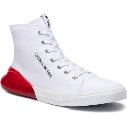 Sneakersy CALVIN KLEIN JEANS - Merlin B4S0081 White/Red. Białe sneakersy męskie Calvin Klein Jeans, bez zapięcia. Za 729,00 zł.