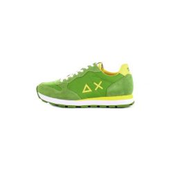 Buty Sun68 Z19101. Zielone trampki męskie SUN68, bez wzorów, bez zapięcia. Za 279,83 zł.