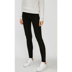 Only - Legginsy Live. Szare legginsy marki ONLY, s, z bawełny, casualowe, z okrągłym kołnierzem. Za 59,90 zł.