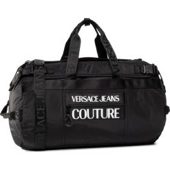 Torba VERSACE JEANS COUTURE - E1YZAB61 71593 899. Czarne torby podróżne Versace Jeans Couture, bez wzorów, z jeansu. Za 999,00 zł.