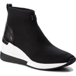 Botki MICHAEL KORS - Skyler Bootie 43T8SKFE6D Black. Czarne buty zimowe damskie Michael Kors, z materiału, na obcasie. Za 809,00 zł.
