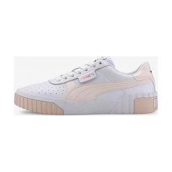 Puma Cali Tenisówki Biały Beżowy. Brązowe trampki i tenisówki damskie Puma, bez wzorów, ze skóry, bez zapięcia. Za 395,95 zł.