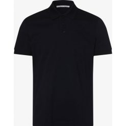 Tiger of Sweden - Męska koszulka polo – Darios, niebieski. Niebieskie koszulki męskie Tiger of Sweden, m, bez wzorów, z bawełny, klasyczne, polo, bez rękawów. Za 379,95 zł.