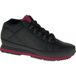New Balance H754KR buty trekkingowe, buty zimowe męskie czarne 42. Czarne buty zimowe sportowe męskie New Balance, na zimę, ze skóry, przed kolano, bez zapięcia, trekkingowe. Za 399,99 zł.