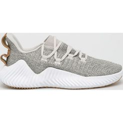 Adidas Performance - Buty AlphaBOUNCE Trainer. Szare buty sportowe męskie marki adidas Performance, z materiału, na sznurówki. Za 399,90 zł.