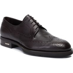 Półbuty BALDININI - 046705PDELO303030XXX T. Moro. Pomarańczowe buty wizytowe męskie Baldinini, ze skóry, bez zapięcia. Za 1729,00 zł.