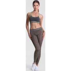 Beżowe Legginsy Perfect Shape. Zielone legginsy marki other, l, prążkowane. Za 29,99 zł.
