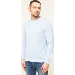 Sweter Marc O'Polo 021 5004 60134. Niebieskie swetry męskie Marc O'Polo, m, bez wzorów, klasyczne, polo, bez kaptura. W wyprzedaży za 239,00 zł.