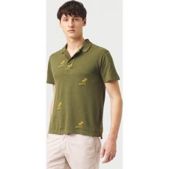 O'Neill Palm All Over Polo Koszulka Zielony. Zielone podkoszulki męskie O'Neill, s, bez wzorów, z bawełny, bez rękawów. Za 180,95 zł.
