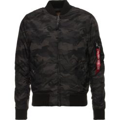 Kurtki męskie: Alpha Industries Kurtka Bomber black camo