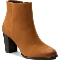 Botki GINO ROSSI - Frida DBH551-S98-5L00-0600-F 17. Brązowe botki damskie skórzane marki Gino Rossi. W wyprzedaży za 279,00 zł.