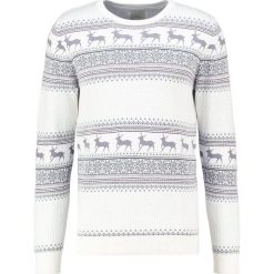 Swetry męskie: Selected Homme SHXNEW REINDEER Sweter marshmallow