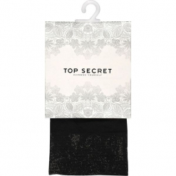 SKARPETKI DAMSKIE GŁADKIE. Szare skarpetki damskie Top Secret. Za 5,99 zł.