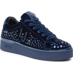 Sneakersy LIU JO - Silvia 03 B69017 TX010 Marine S1113. Niebieskie półbuty damskie Liu Jo, na co dzień, bez wzorów, ze skóry, marine, bez obcasa, na płaskiej podeszwie, bez zapięcia. Za 759,00 zł.