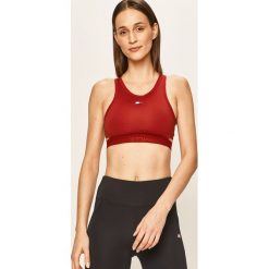 Tommy Sport - Biustonosz sportowy. Czerwone biustonosze sportowe damskie Tommy Sport, s, bez wzorów, z elastanu. Za 249,90 zł.