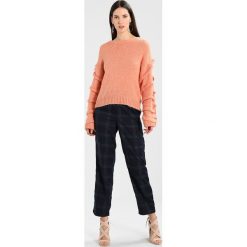 Swetry damskie: Selected Femme SFOLIVIA ONECK Sweter muted clay